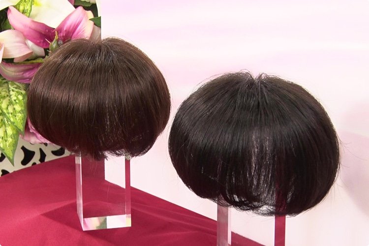 京都 椿 ヘアカバーウィッグ ピースカバータイプ｜テレビショッピング