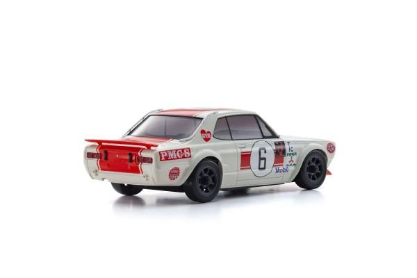 MINI-Z AWD NISSAN SKYLINE 2000GT-R (KPGC10) Racing 1972 #6 Red