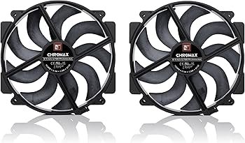 Amazon.com: Noctua NF-A14x25r G2 PWM Sx2-PP chromax.Black, Push