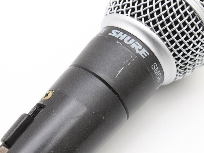 SHURE（シュア） マイクロホン マイク SM58 スイッチ有りモデル 単一