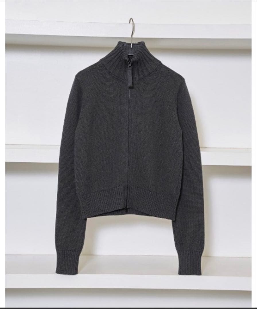 todayful Compact Zip Knit グレー TODAYFUL（トゥデイフル）の「Compact Zip Knit（ニット/セーター