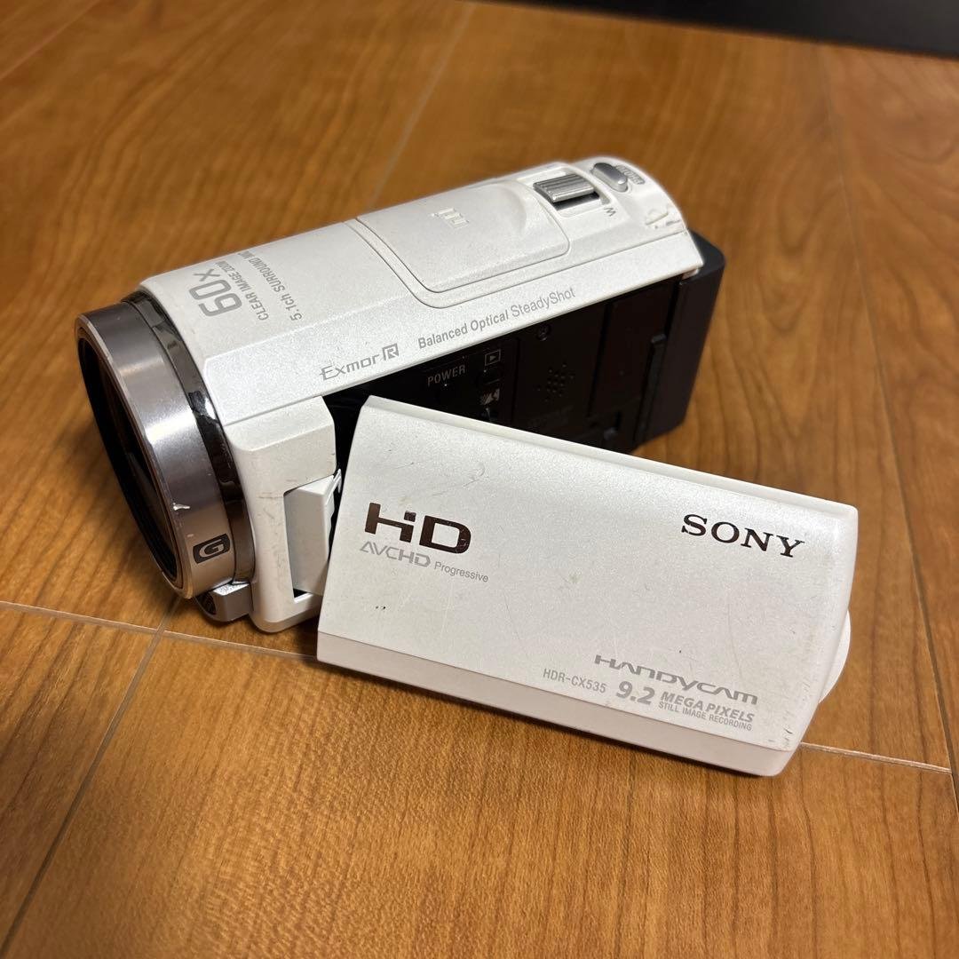 【ビデオカメラ】SONY HDR-CX535（白） SONY HDR-CX535 (W) [ホワイト] 価格比較 - 価格.com